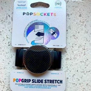 PopSockets-PopGrip Stretch for Most Cell Phns- BVL